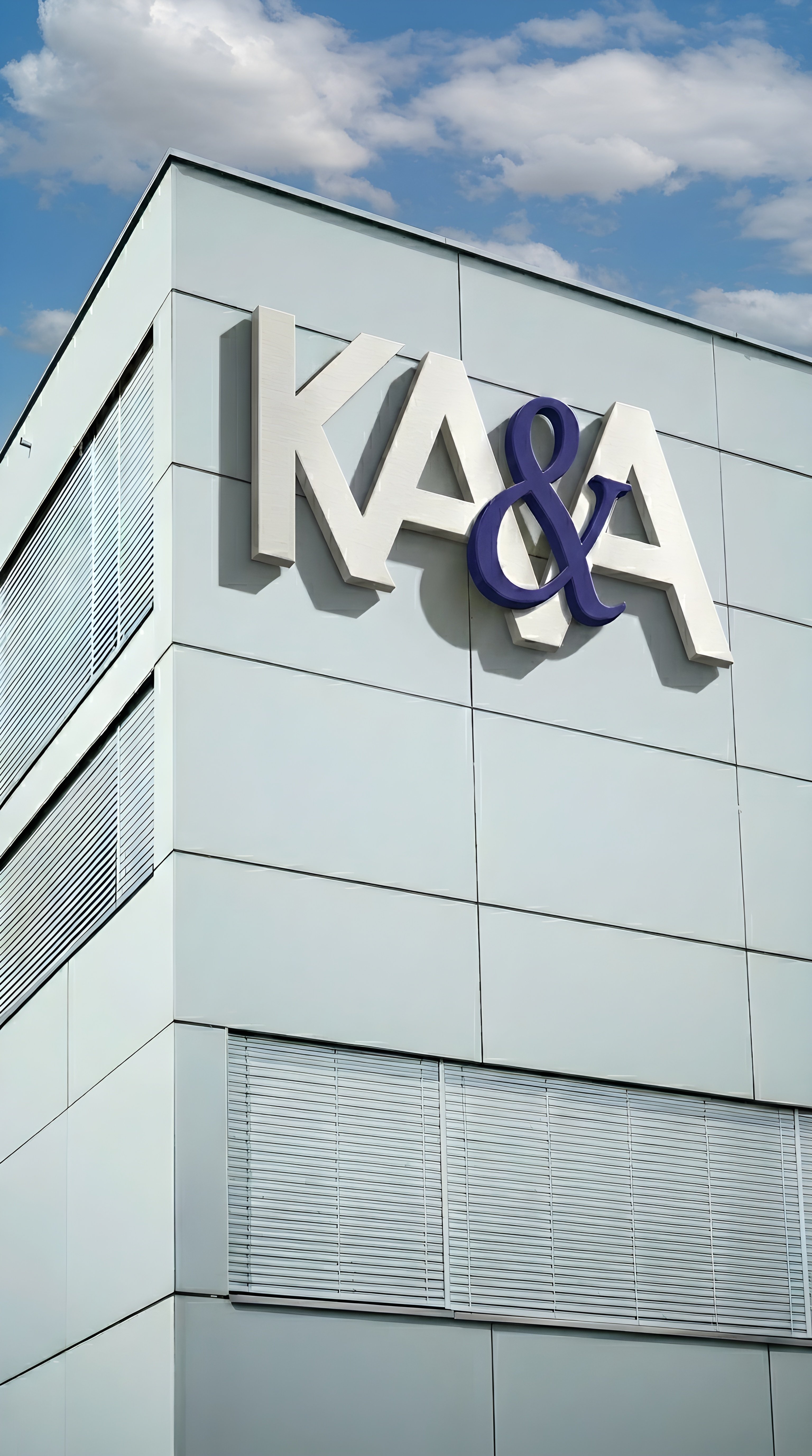 KA&A office exterior branding